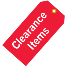 Clearance Items - Save Up to 50%